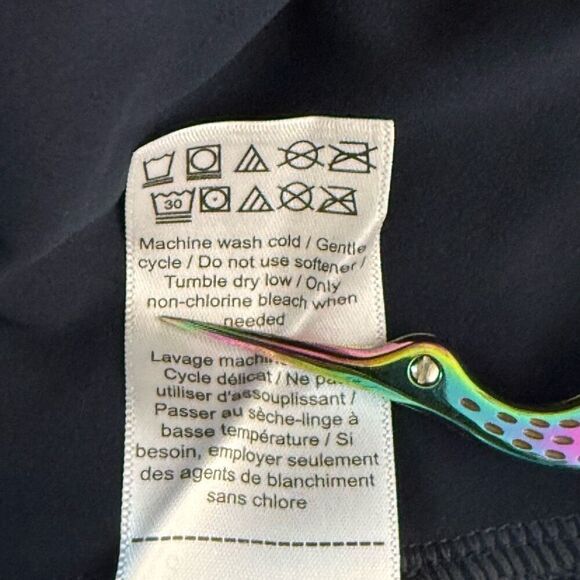 UntuckIt Tyrus Navy Blue Quarter Zip Shacket - Men’s US XL - Picture 8 of 9